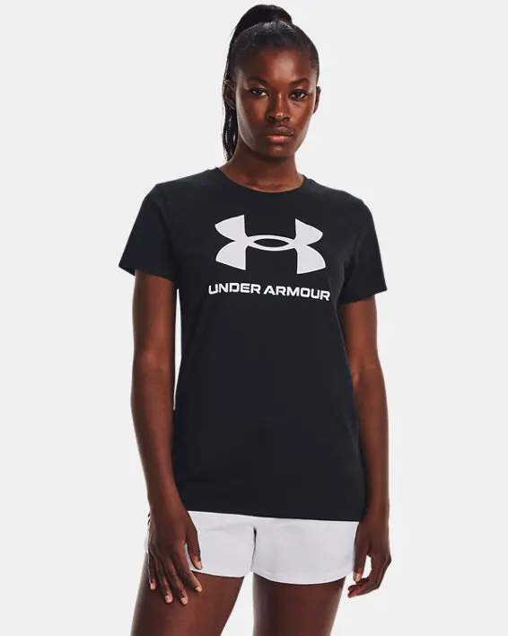 UA W SPORTSTYLE LOGO SS image number 0