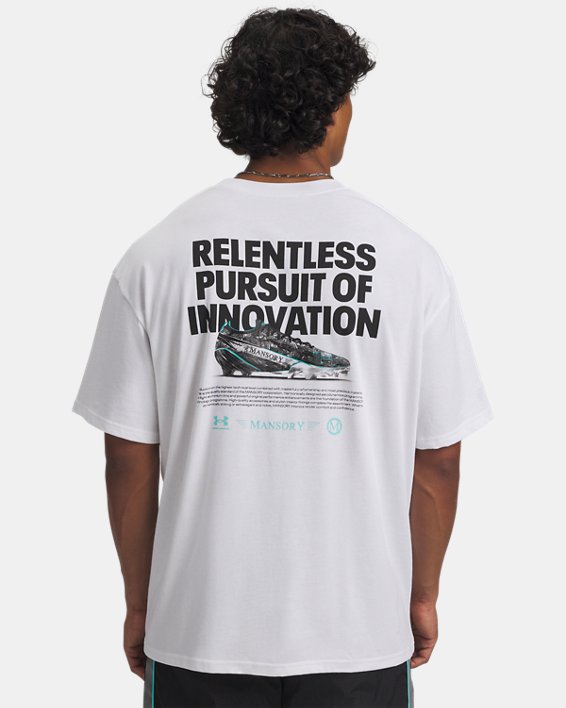 Remera UA x Mansory Heavyweight Relentless para Hombre image number 1