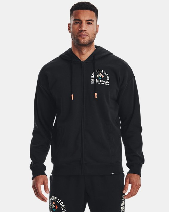 Buzo Project Rock Heavyweight Terry Full-Zip para Hombre image number 0