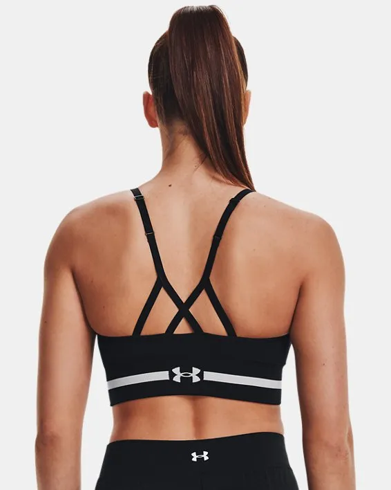 UA Seamless Low Long Bra image number 3