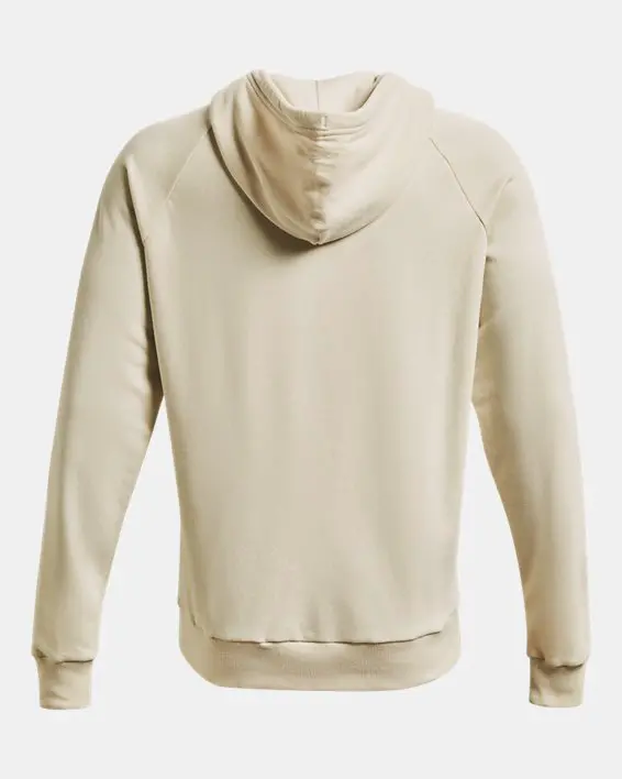 Buzo con capucha de tejido Fleece UA Rival Big Logo para hombre image number 5