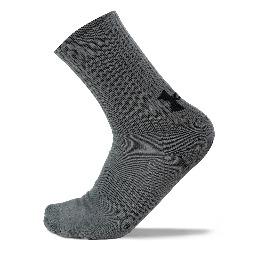 UA- CORE COTTON CREW- 3PK image number 1