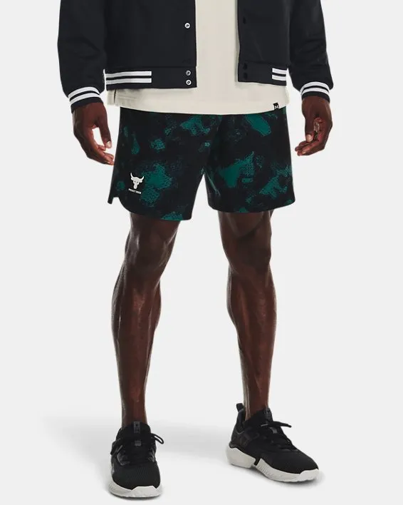 Short de Entrenamiento Project Rock Woven estampado para Hombre image number 4