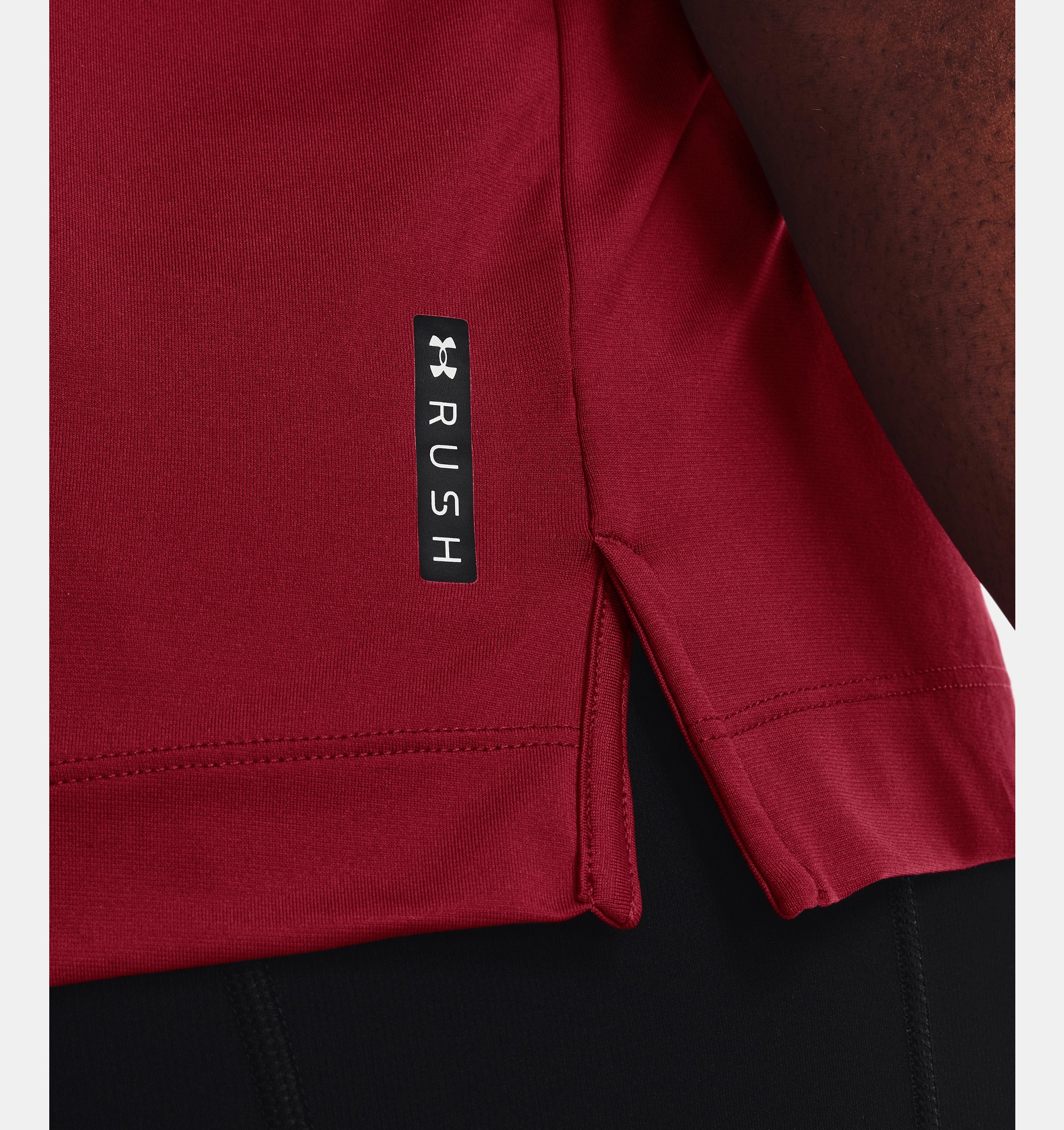 Remera UA RUSH™ Energy Colorblock para mujer image number 3