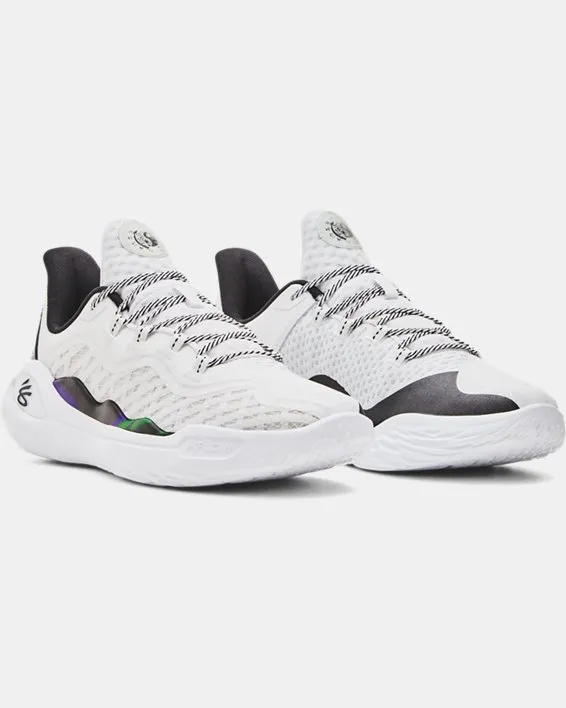 Zapatillas de basktball unisex Curry 11 Bruce Lee 'Wind' image number 3