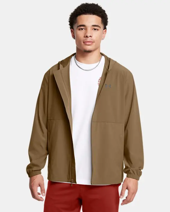 UA Vibe Woven Windbreaker