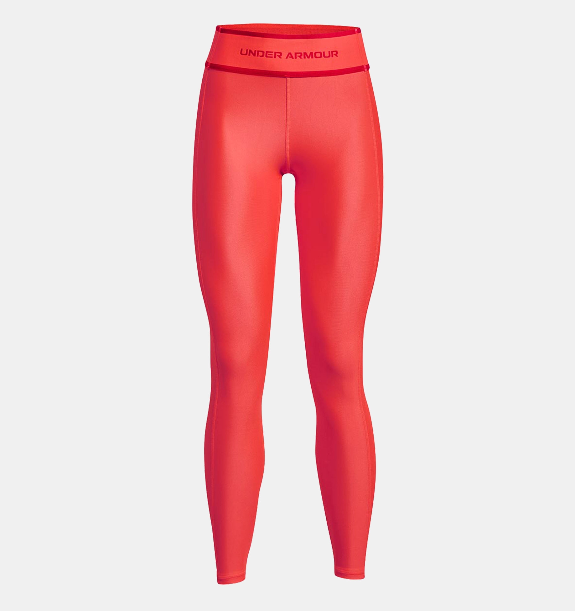 Armour Branded WB Legging-RED,XS image number 4