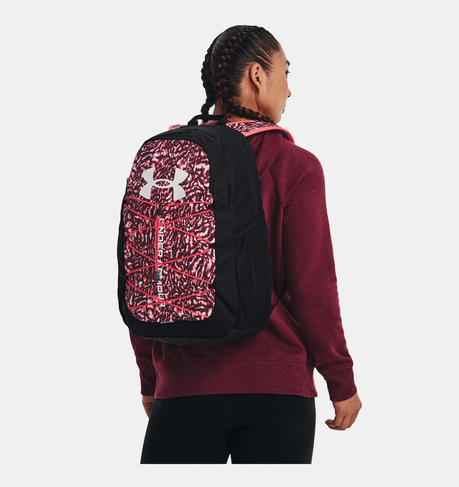 UA Hustle Sport Backpack-BLK image number 5