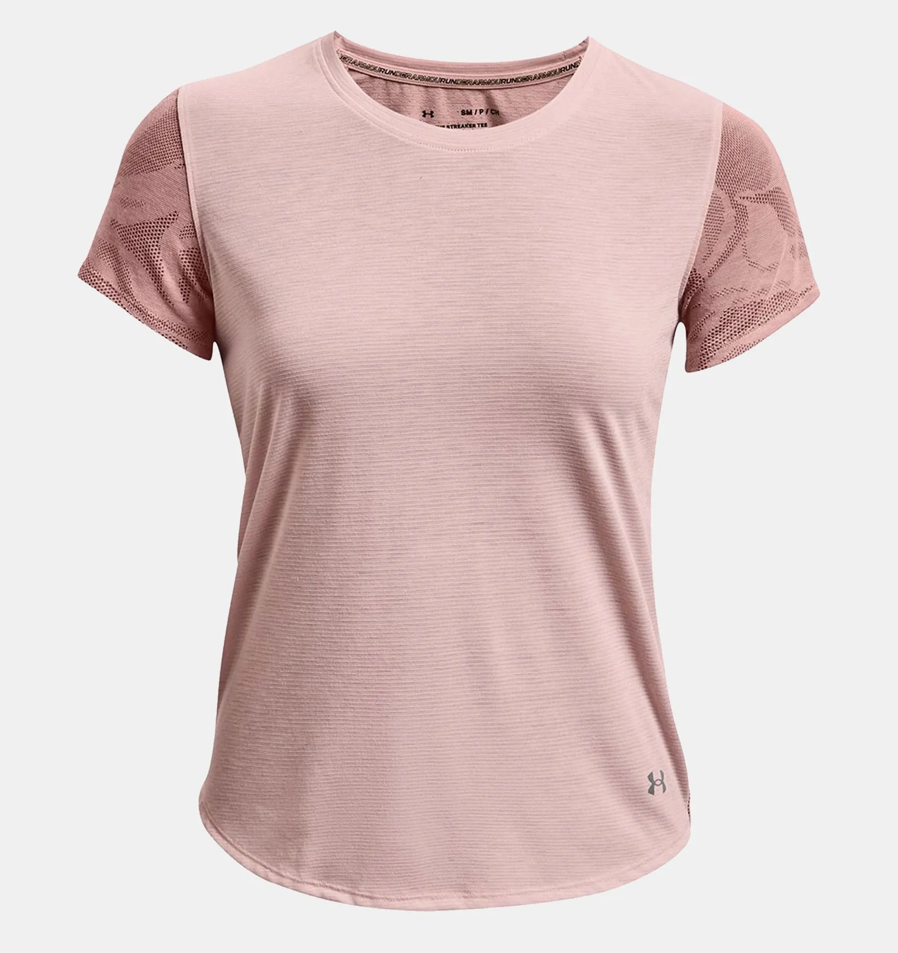 Remera UA Streaker Jacquard para mujer image number 4