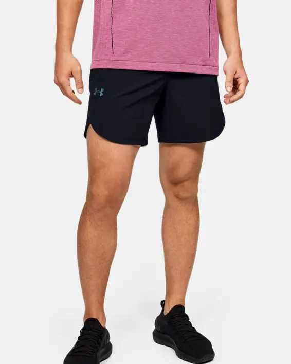 UA Stretch-Woven Shorts-BLK,MD image number 0