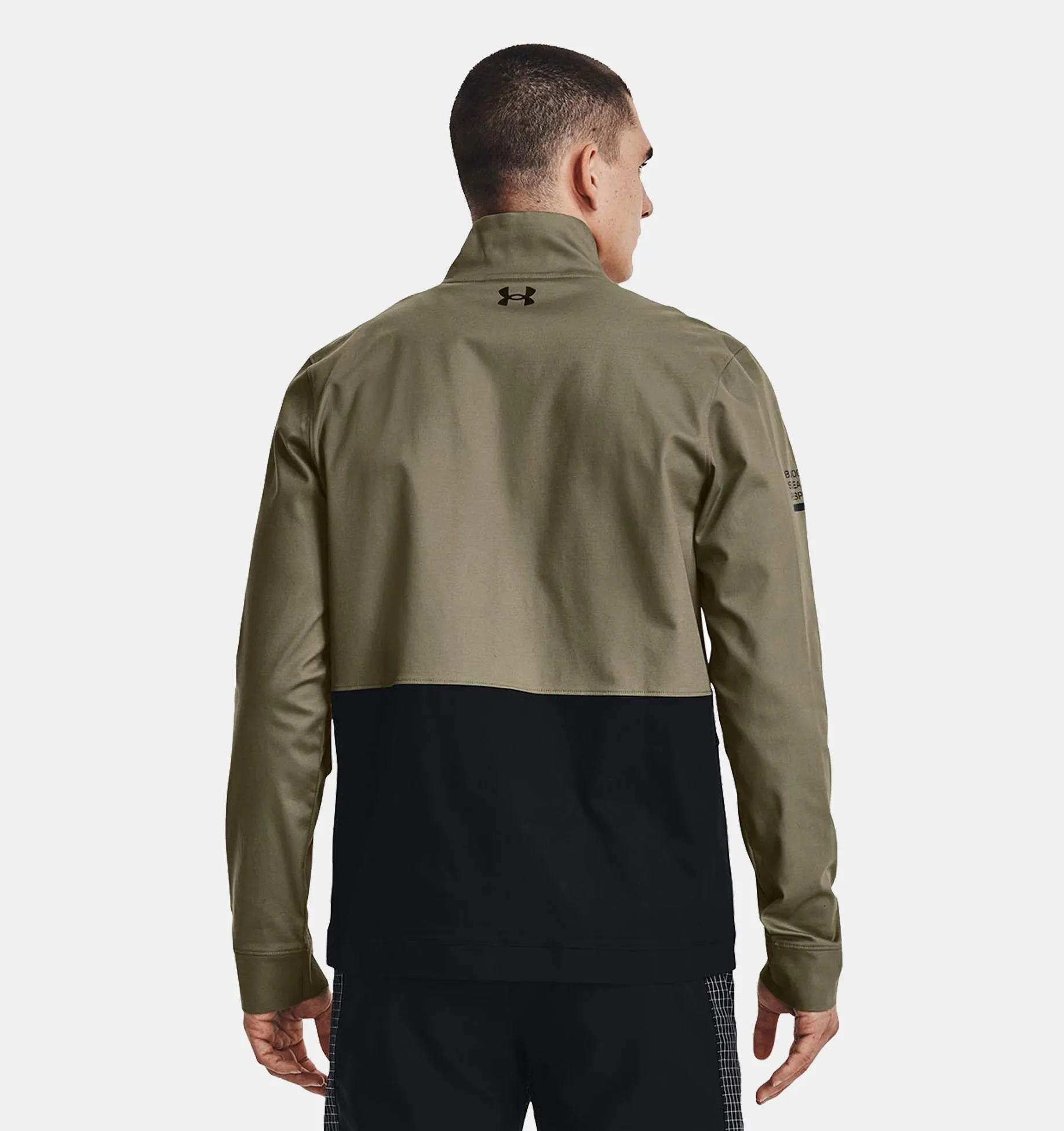 Campera con cierre UA Project Rock para hombre image number 1