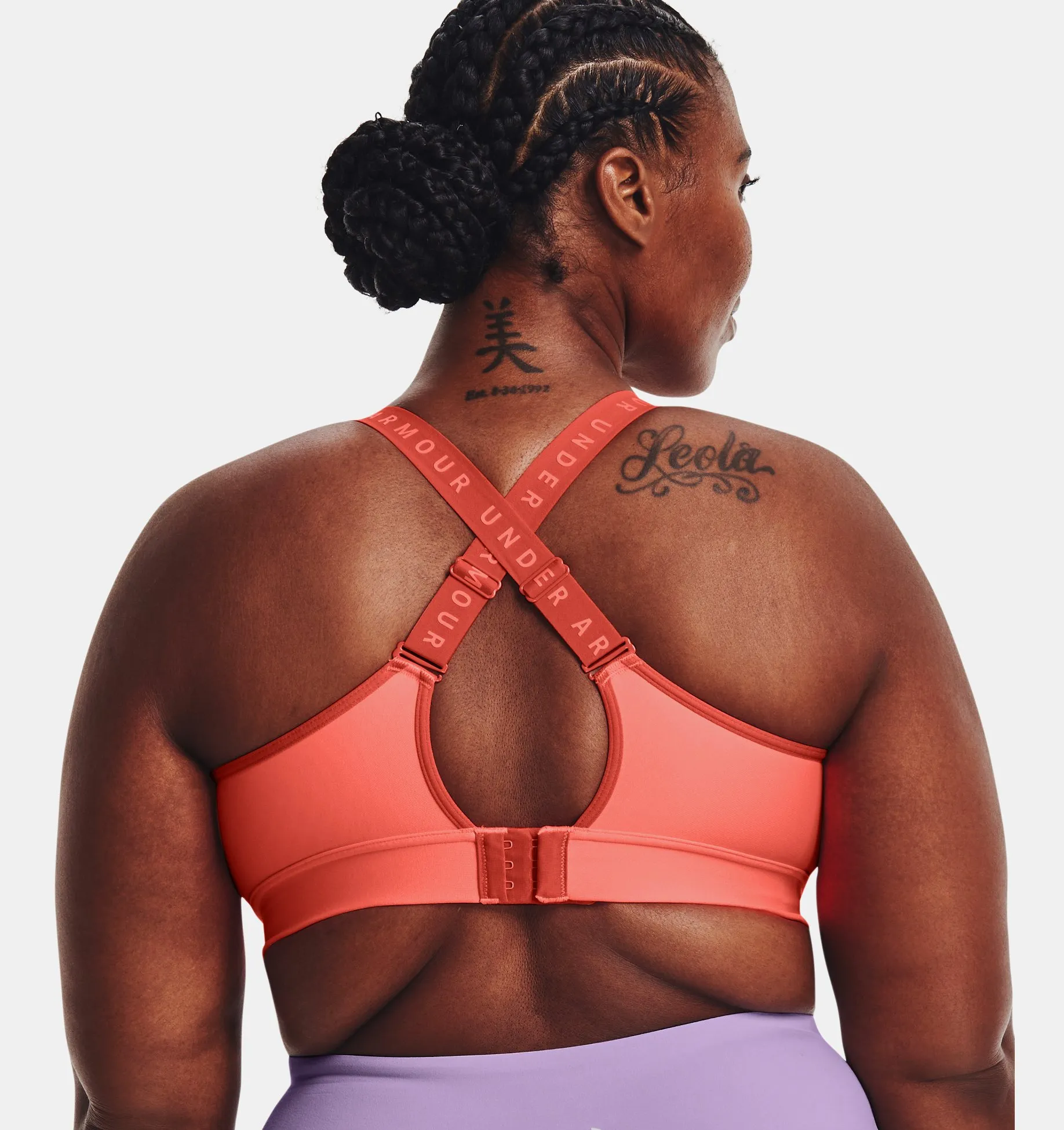 Sport bra UA Infinity Mid Covered para mujer image number 6