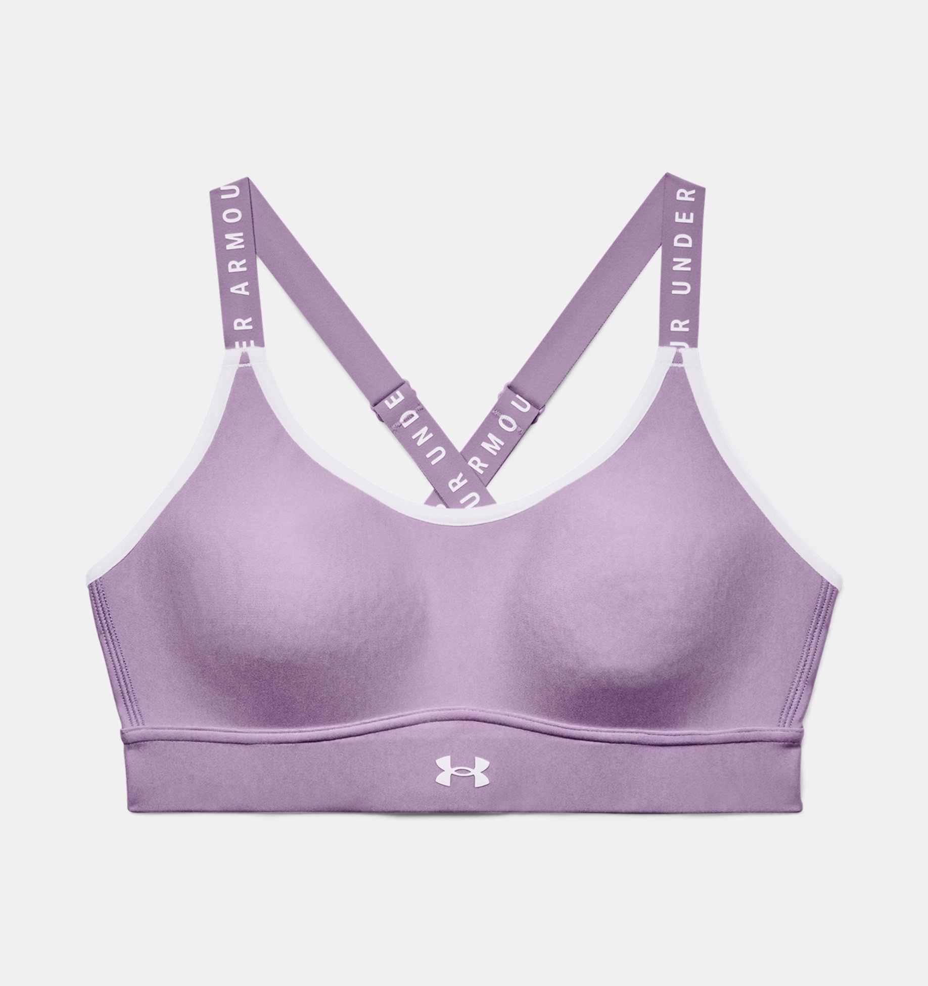 Sport Bra UA Infinity Mid Hthr Cover para mujer image number 8