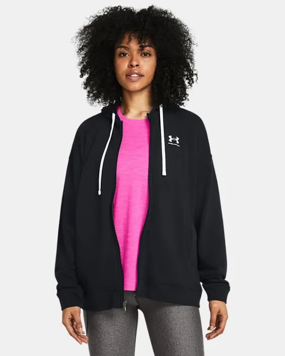 Buzo con capucha Rival Terry Full-Zip para Mujer