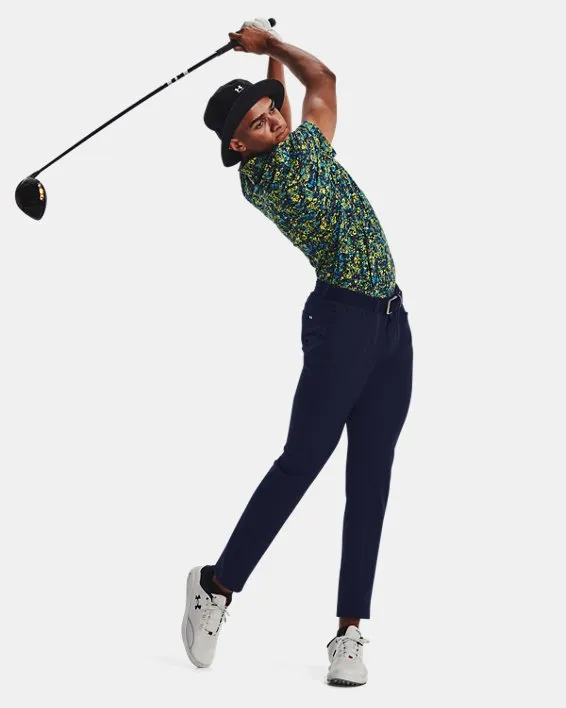 UA Playoff 3.0 Printed Polo-BLU