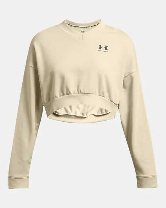 UA Rival Terry OS Cp Crw image number 3