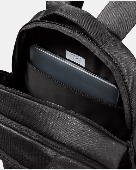 UA Hustle Signature Backpack-GRY image number 3