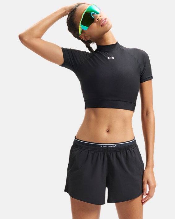 Remera HeatGear&reg; Mock para mujer