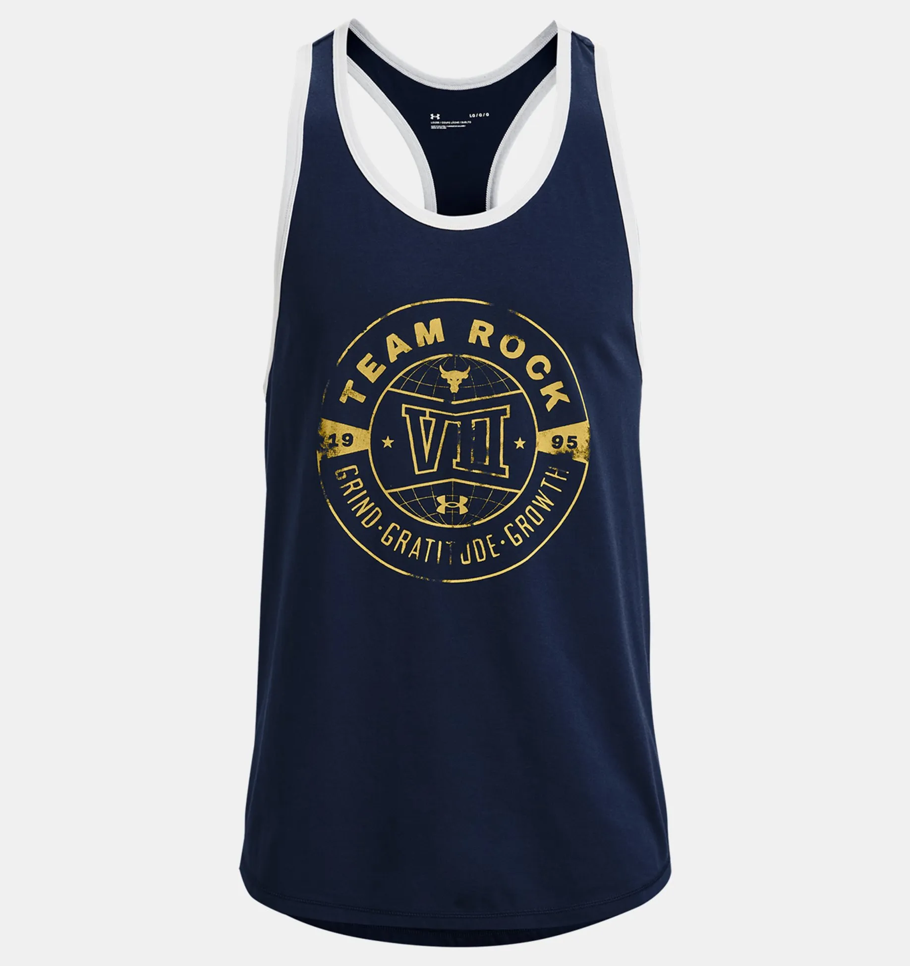 Musculosa UA Project Rock para hombre image number 4
