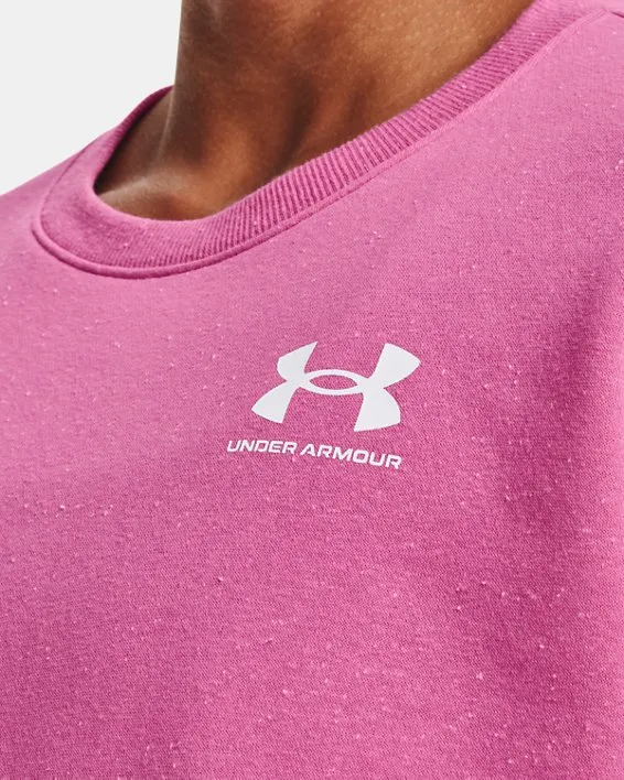 Buzo UA Rival Fleece Oversized para mujer image number 3