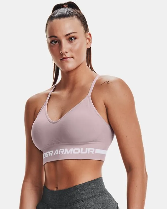 UA Seamless Low Long Bra image number 2