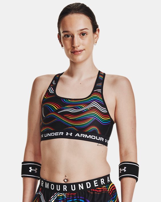 Bra deportivo Armour® Mid Crossback Pride para Mujer