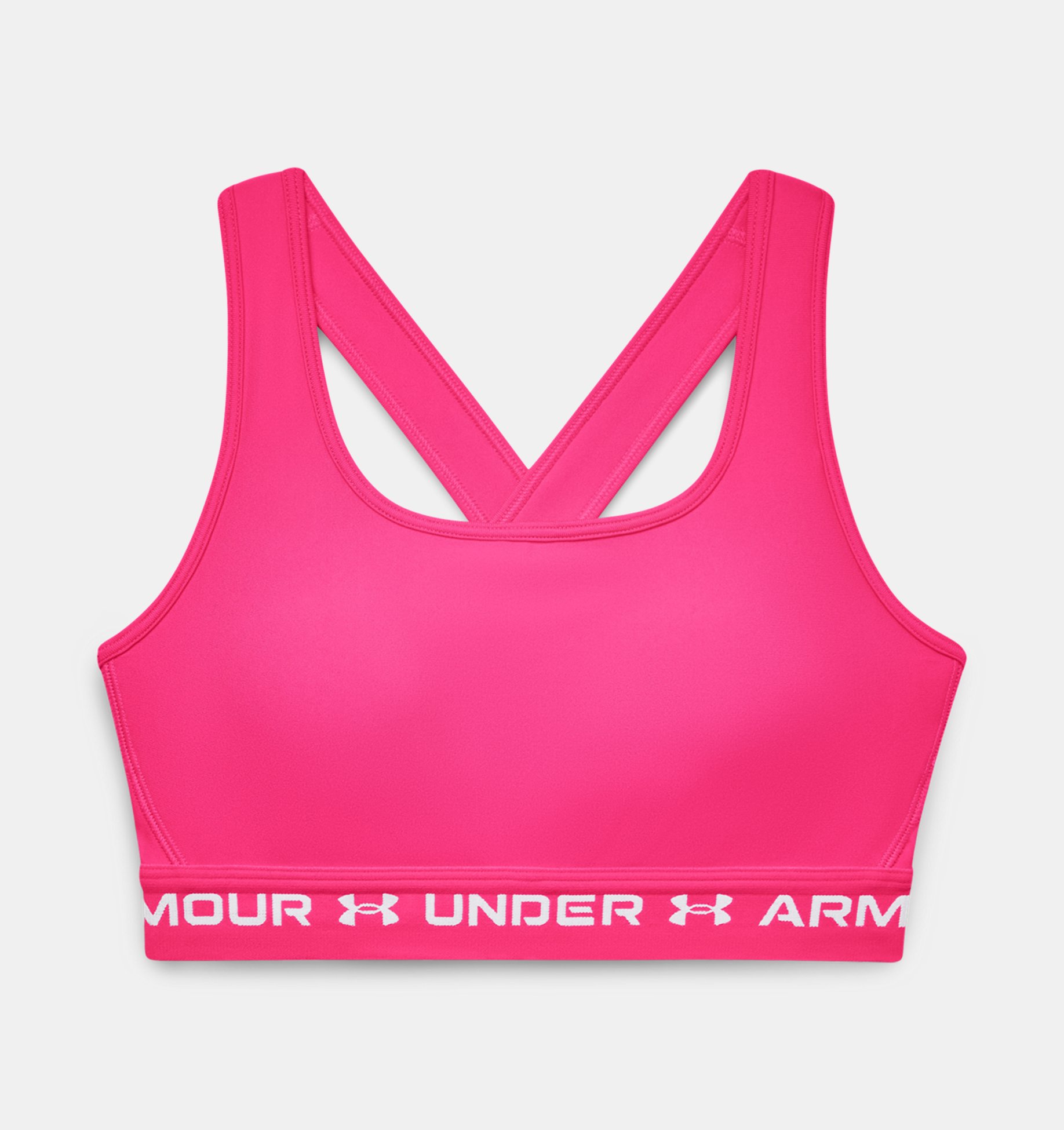 Bra deportivo de impacto medio Armour® Mid Crossback para mujer image number 8