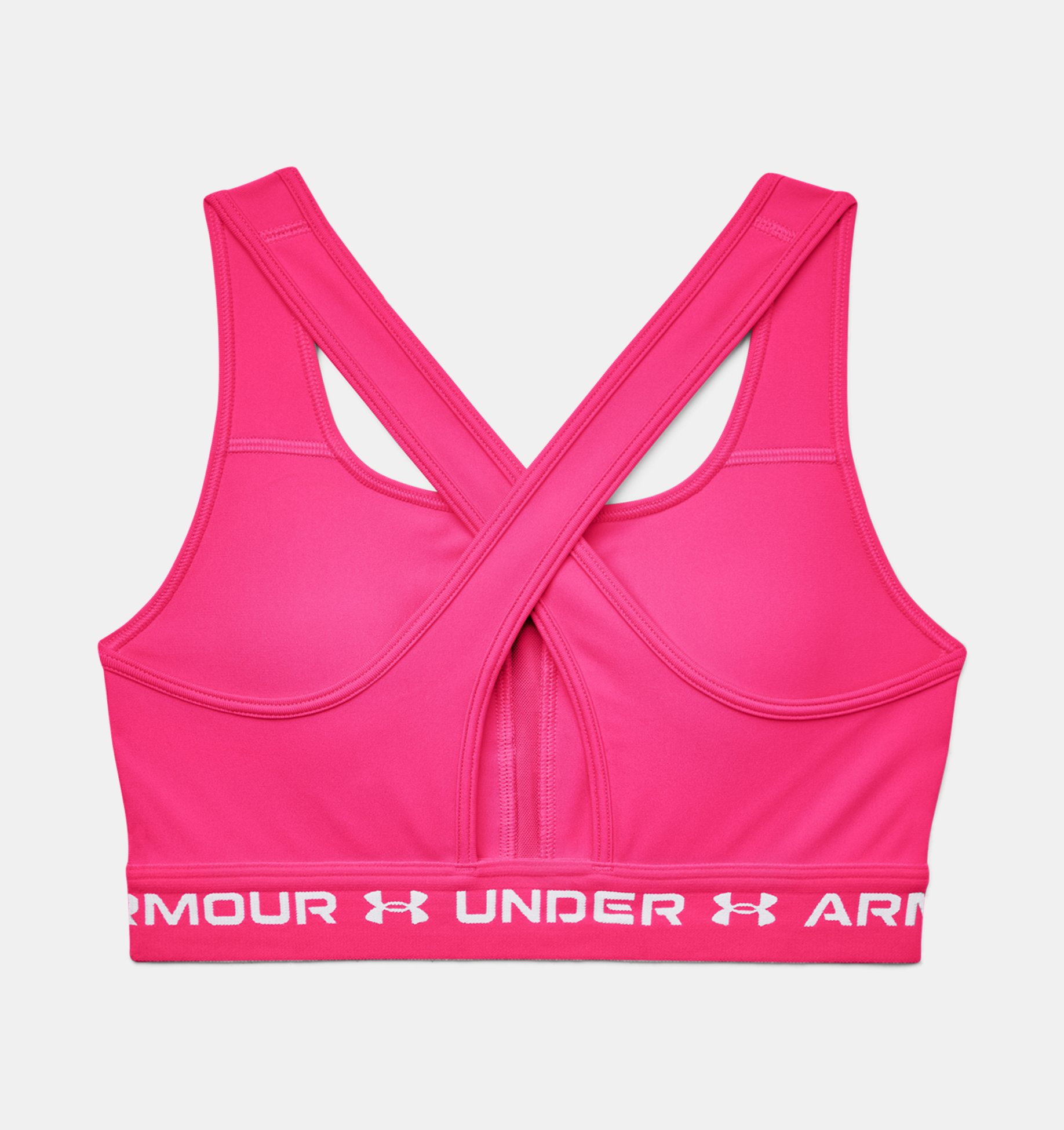 Bra deportivo de impacto medio Armour® Mid Crossback para mujer image number 9