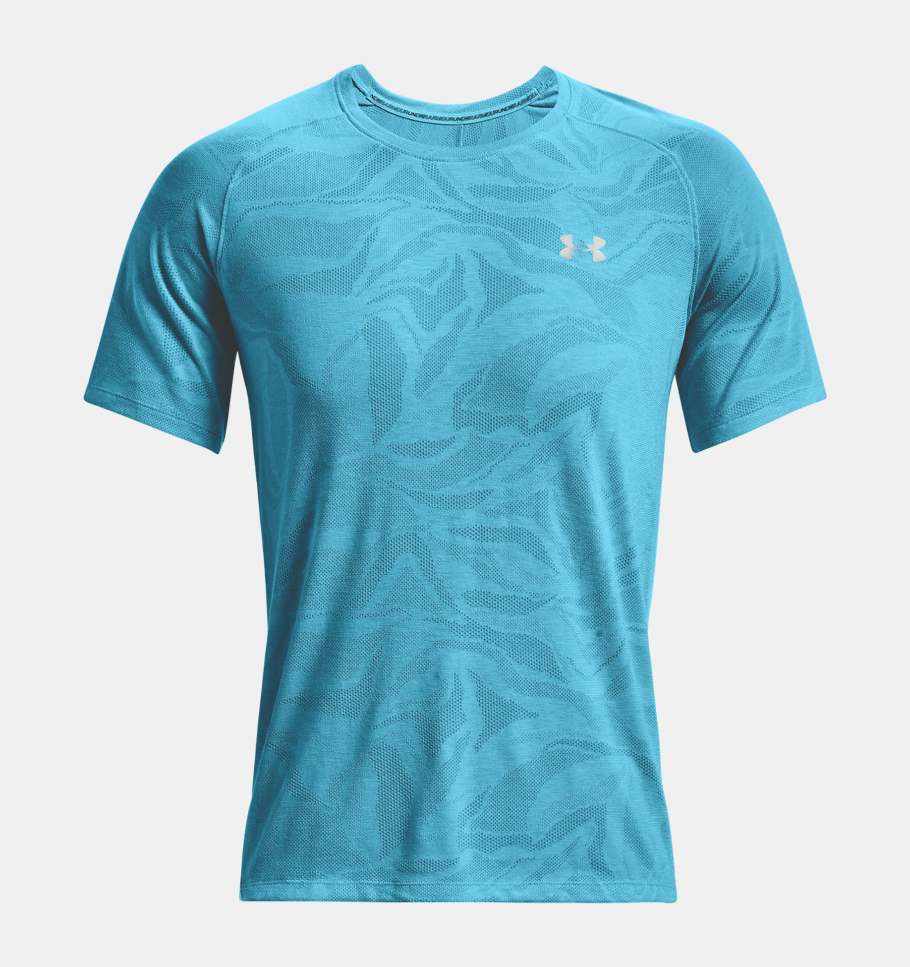 Remera UA Streaker Jacquard para hombre image number 4