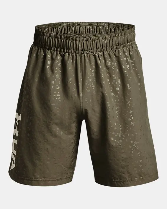 Short UA Woven Emboss para Hombre image number 5