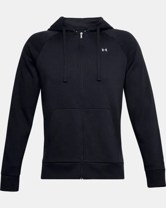 Buzo con cierre y capucha UA Rival Fleece para Hombre image number 4