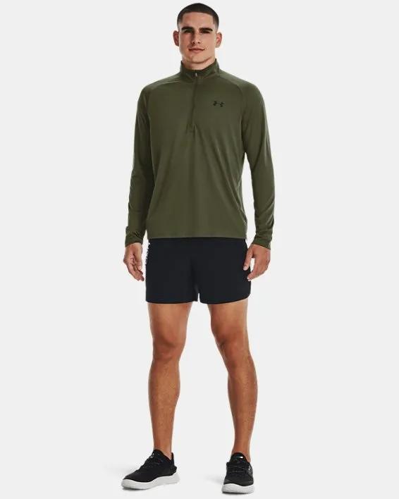 Remera manga larga de Entrenamiento Tech™ ½ Zip para Hombre image number 2