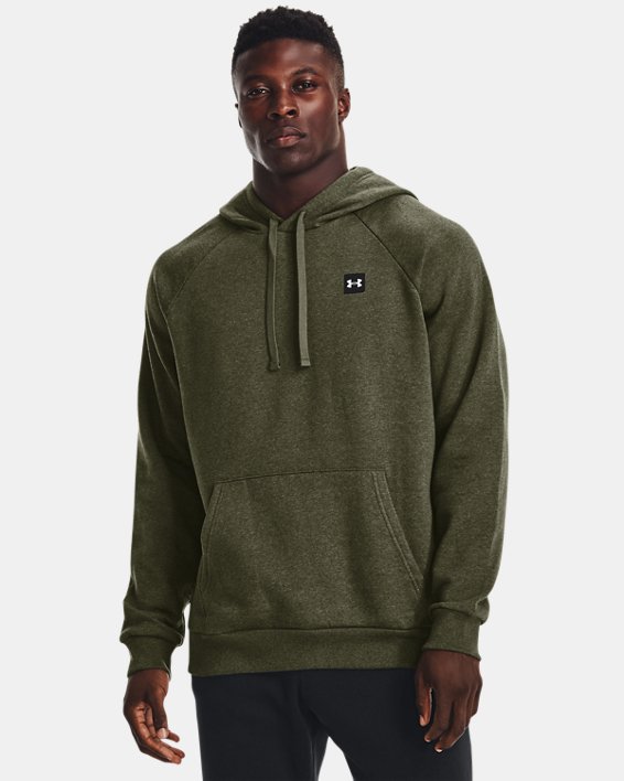 UA Rival Fleece Hoodie-GRN