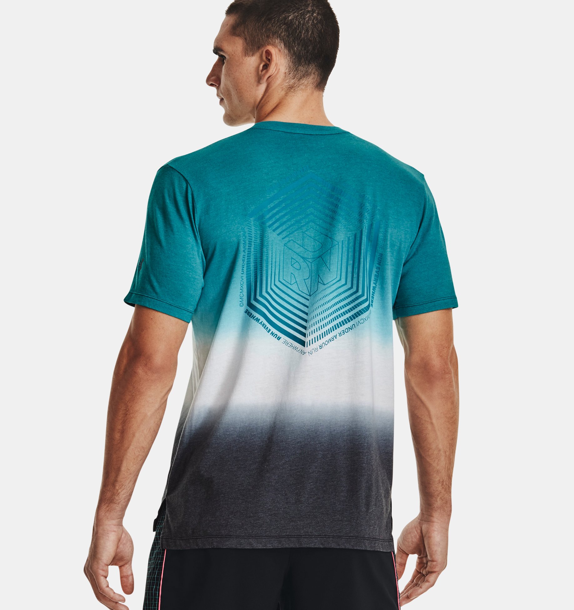 Remera manga corta UA Run Anywhere Short Sleeve para hombre image number 1
