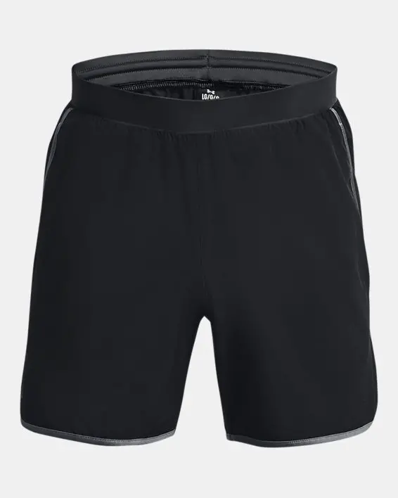 UA HIIT Woven 6in Shorts image number 4