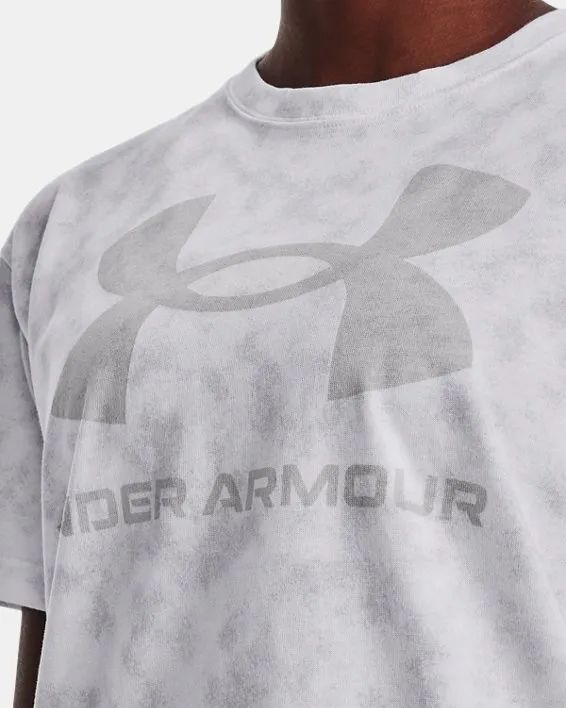UA LOGO AOP HEAVYWEIGHT SS image number 3