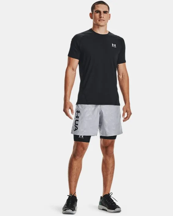 Short HeatGear® Pocket Long para hombre image number 2