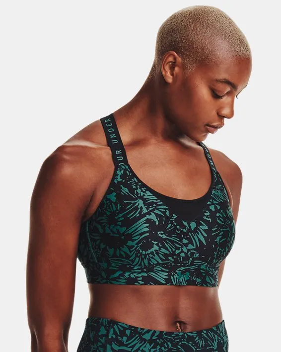 Sport Bra UA Infinity High Printed para Mujer image number 1