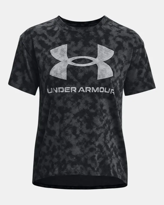 UA LOGO AOP HEAVYWEIGHT SS image number 4