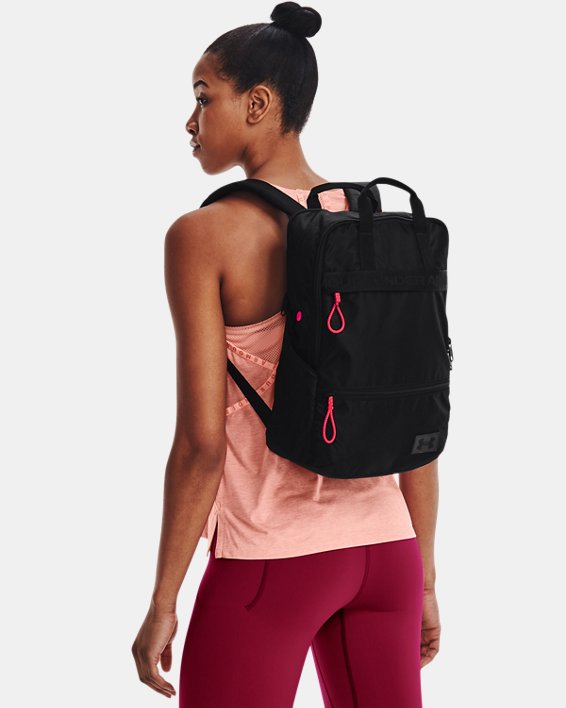 UA Essentials Backpack-BLK image number 7
