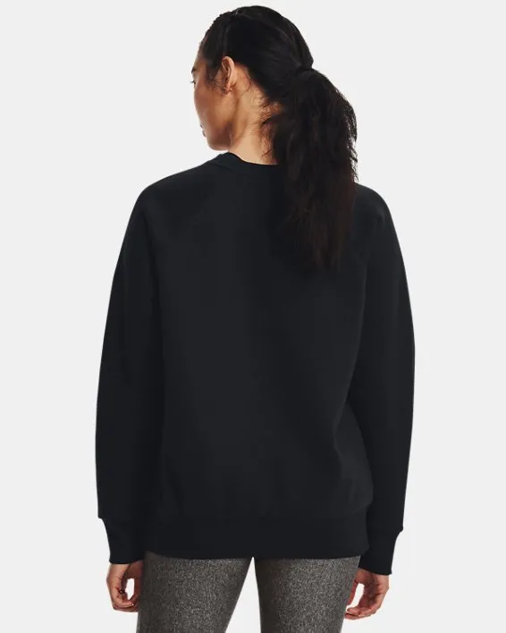 UA W Rival Fleece Crew image number 1