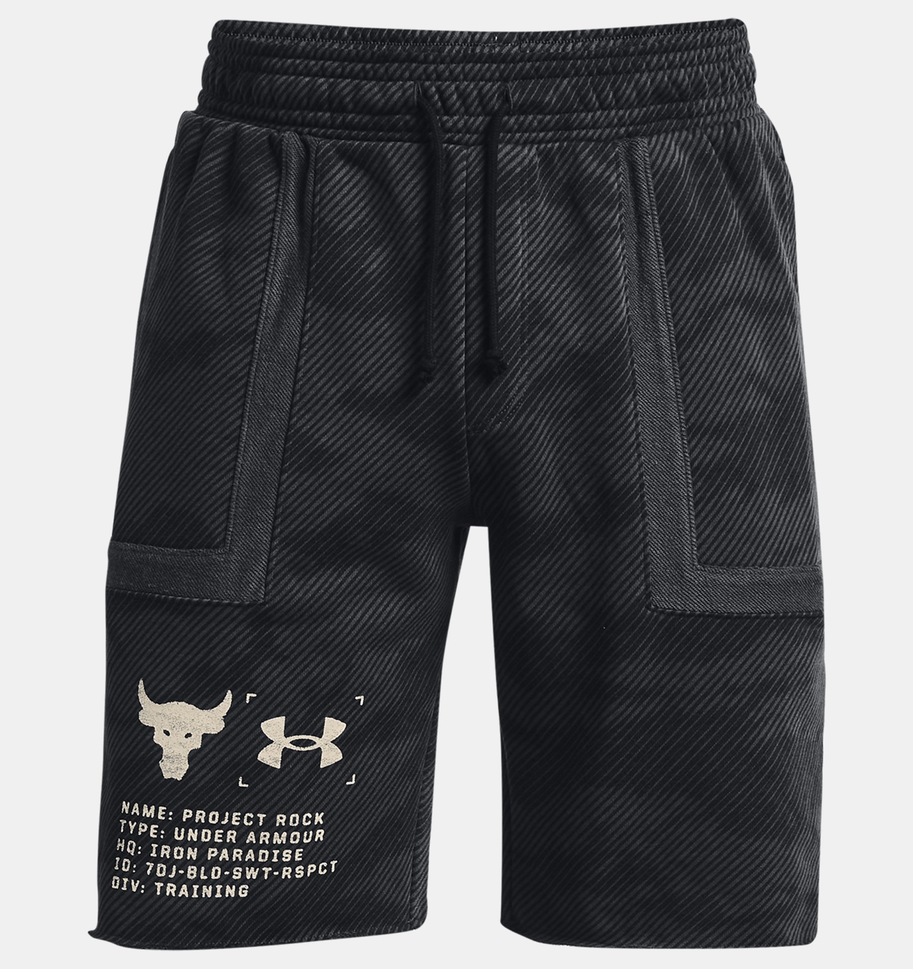 UA Pjt Rk Q2 Hvywt Terry Sts-BLK image number 4
