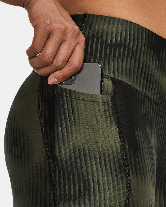 Calza HeatGear® No-Slip Waistband Printed Ankle para Mujer image number 3