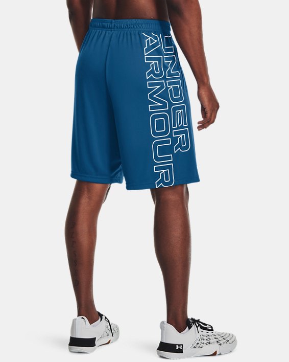 Shorts de entrenamiento UA Tech™ Wordmark Graphic para hombre image number 1