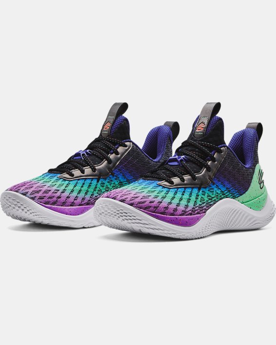 Zapatillas de Basketball CURRY FLOW 10 NORTHERN LIGHTS Unisex image number 3