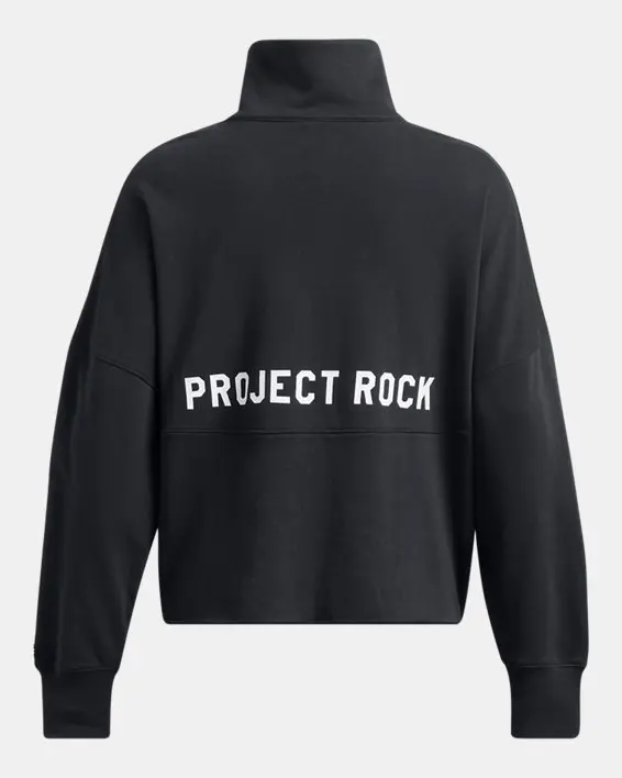 Buzo de Entrenamiento Project Rock ½ Zip para Mujer image number 4