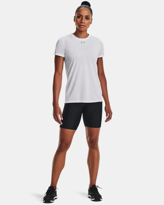 Remera de football UA W's Team Tech para Mujer image number 2