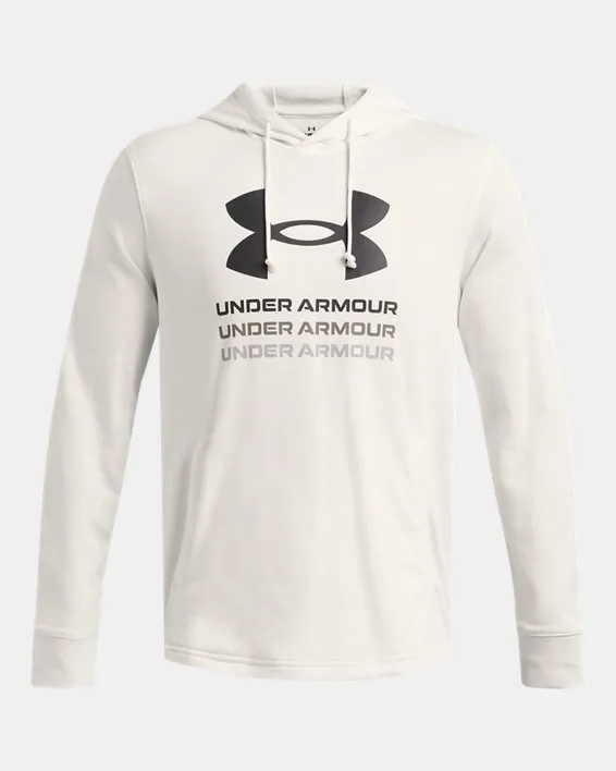 UA Rival Terry Graphic Hood image number 2