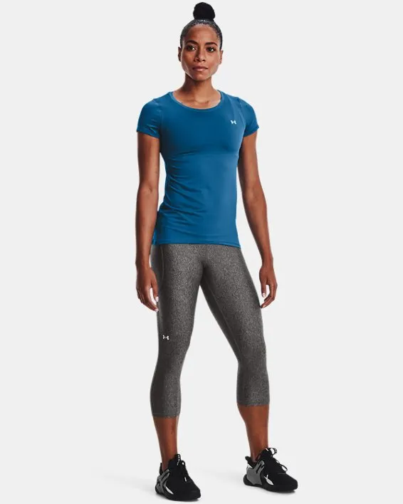 Camiseta de manga corta HeatGear&reg; Armour para mujer image number 2