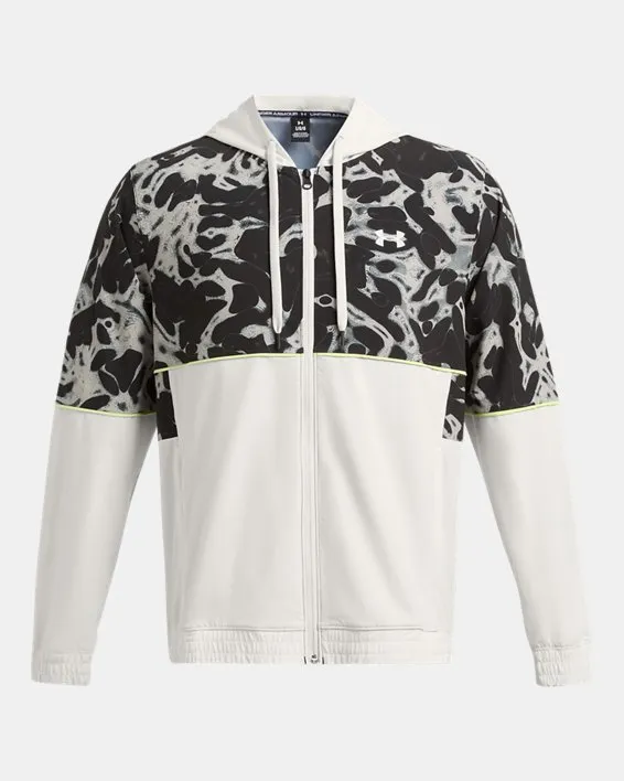 Campera de Basketball Zone Woven Printed para Hombre image number 2